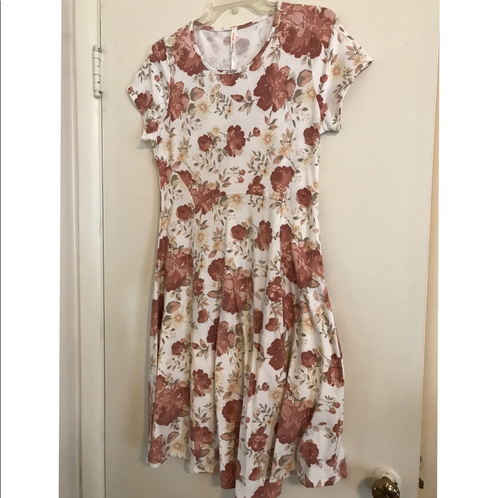 Floral Midi Dress- size Large